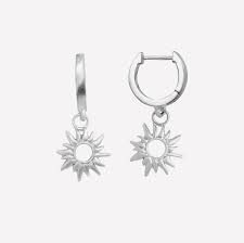 ByBiehl - Sun Wild Hoops - Sølv